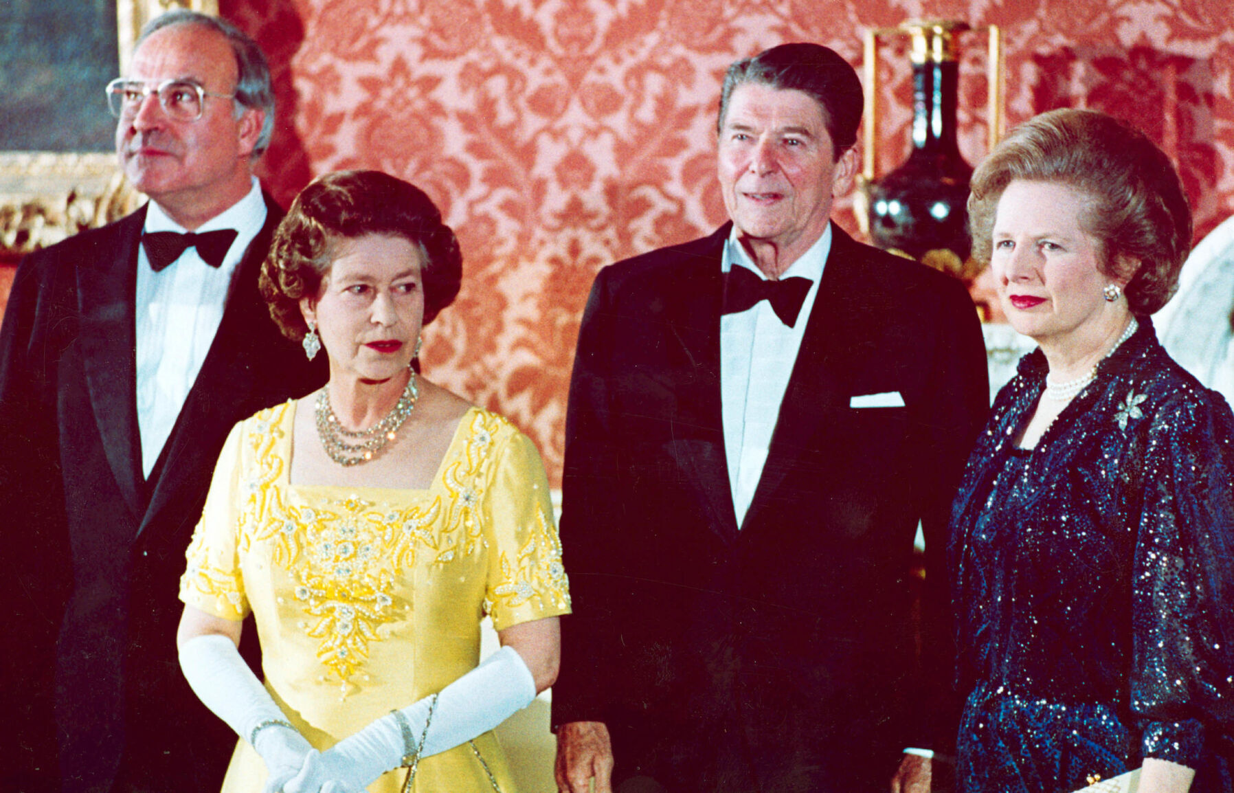 1984: Queen Elizabeth II and President Ronald Reagan